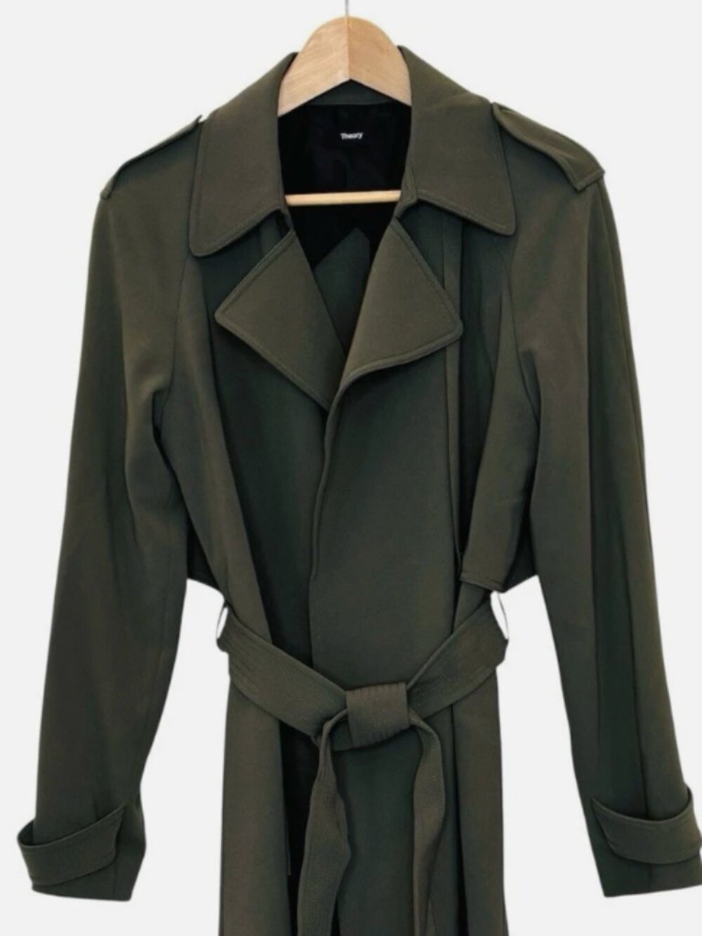 Theory Perfect Raglan Trench Coat – Regent Crepe – Style #L099406R